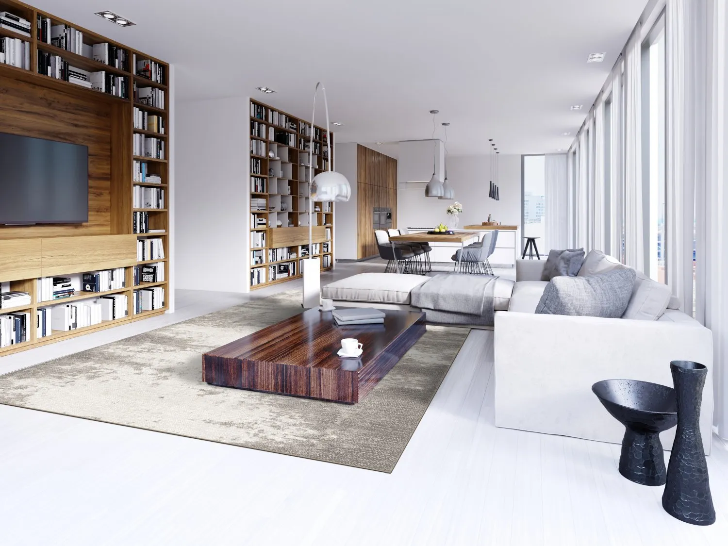 Tapete Wilton - Zarzi (cinza)