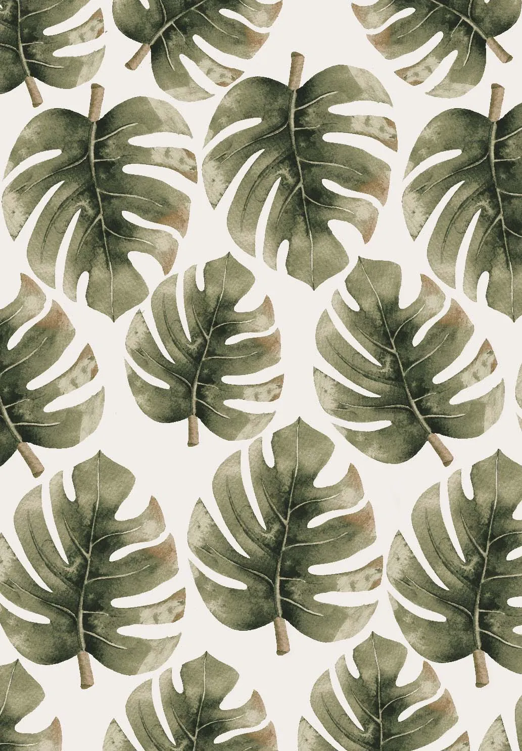 Tapete Wilton - Falling Leaves (verde)