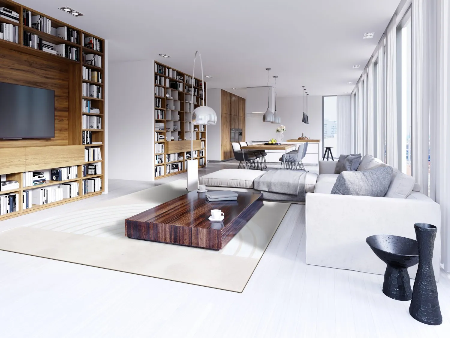 Tapete Wilton - Dole (bege/branco)