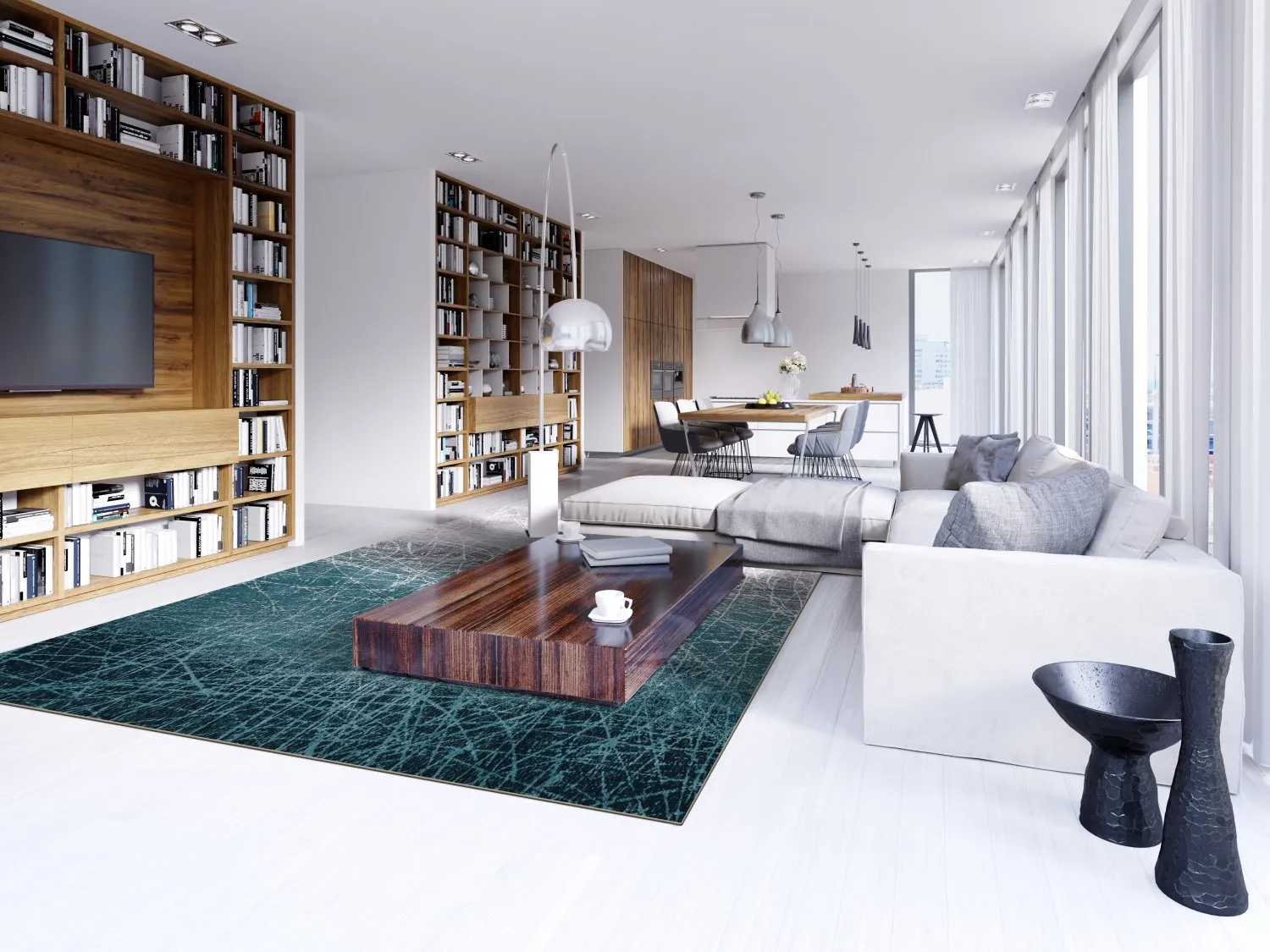 Tapete Wilton - Jervis (turquesa)