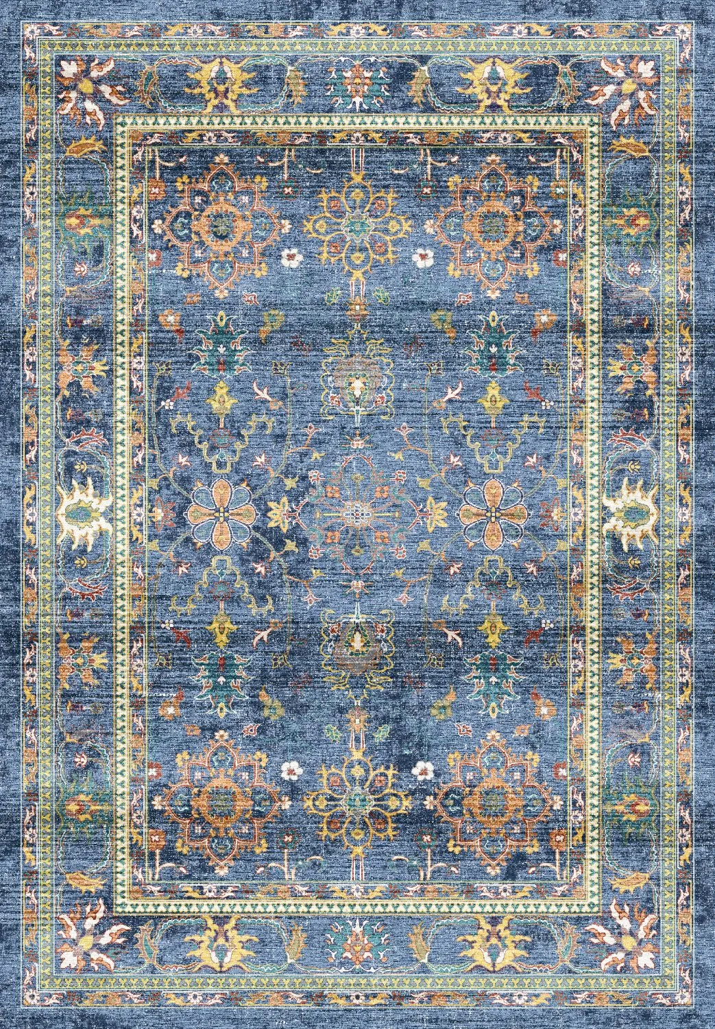 Tapete Wilton - Livley (azul escuro)