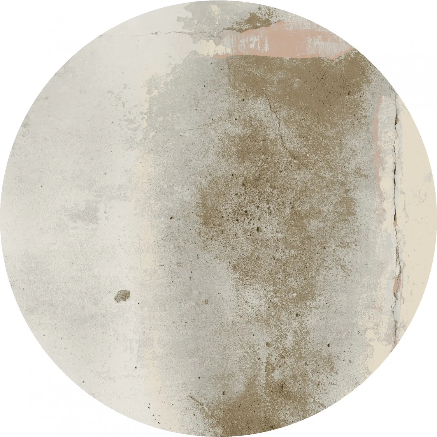 Tapete redondo - Aurelia (bege)