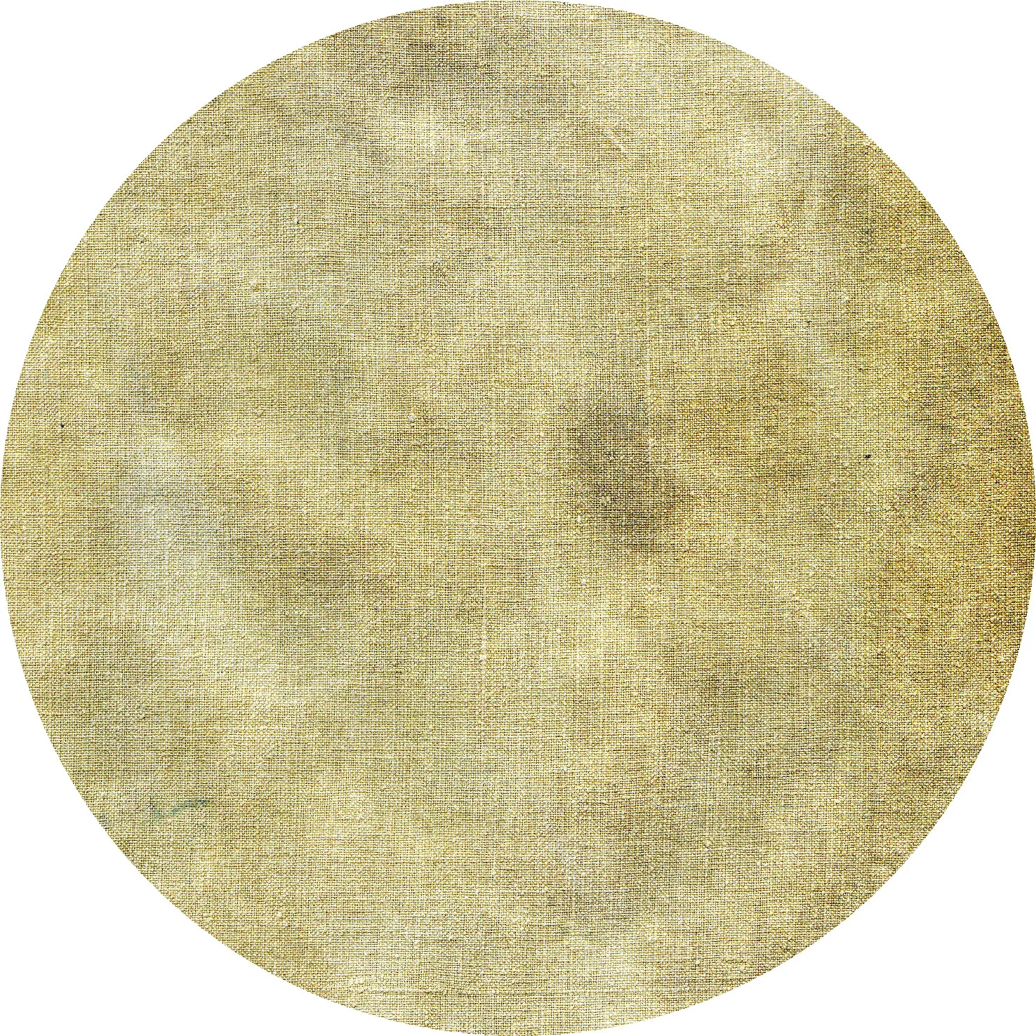 Tapete redondo - Chodos (dourado)