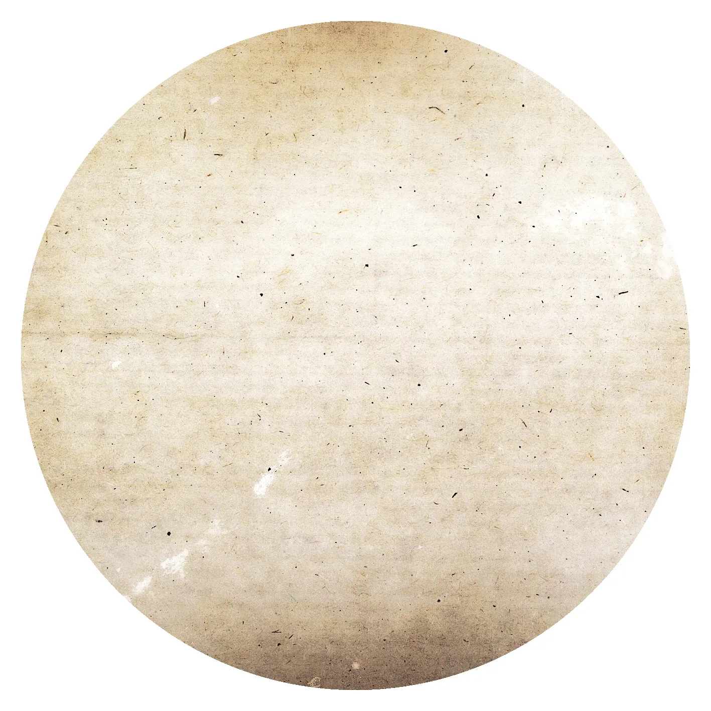 Tapete redondo - Vezzani (bege)