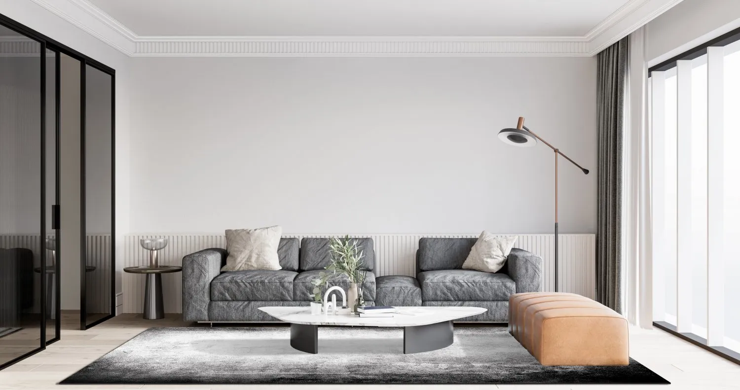 Tapete Wilton - Rosia (cinza)