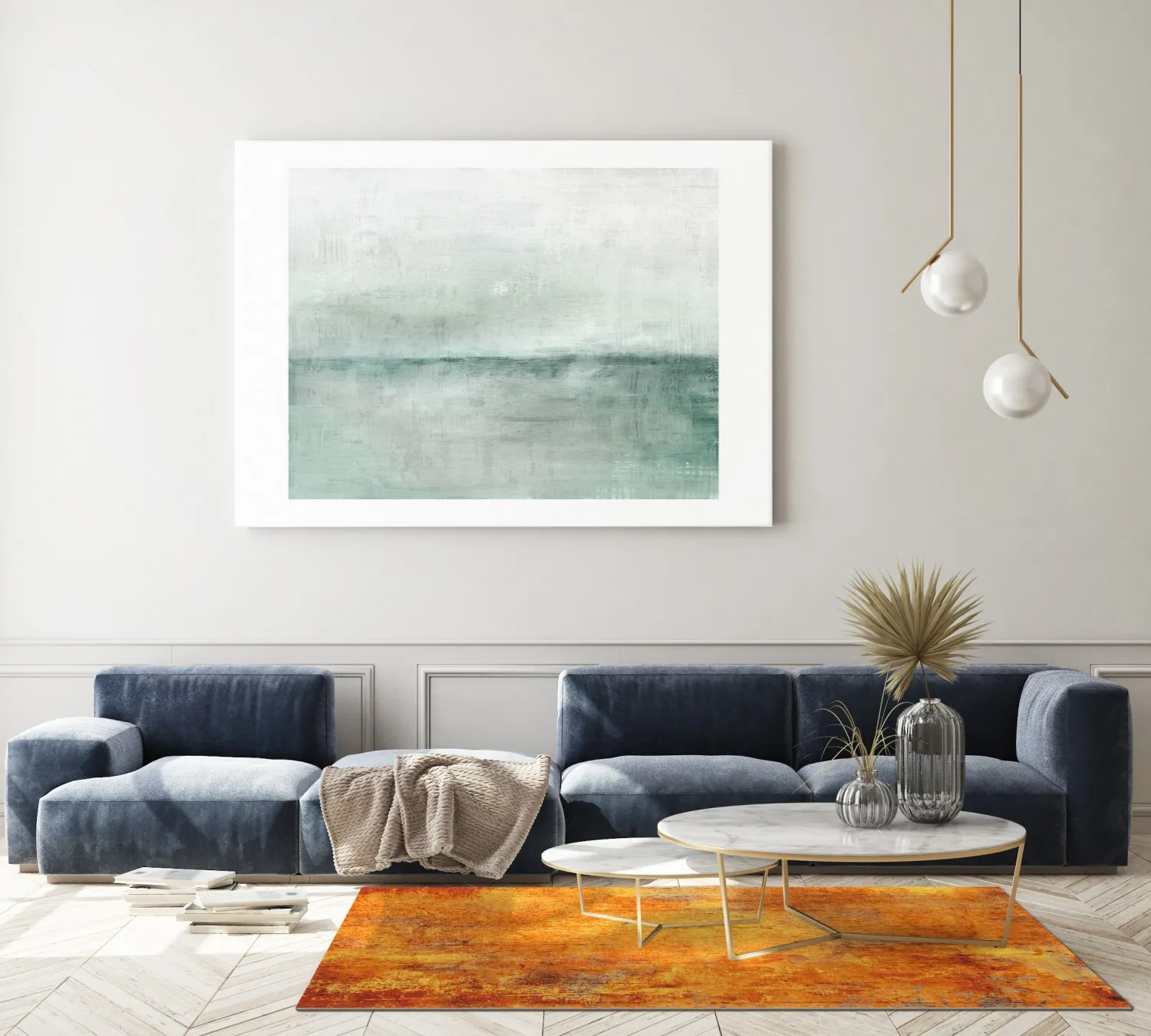 Tapete Wilton - Cesano (laranja)