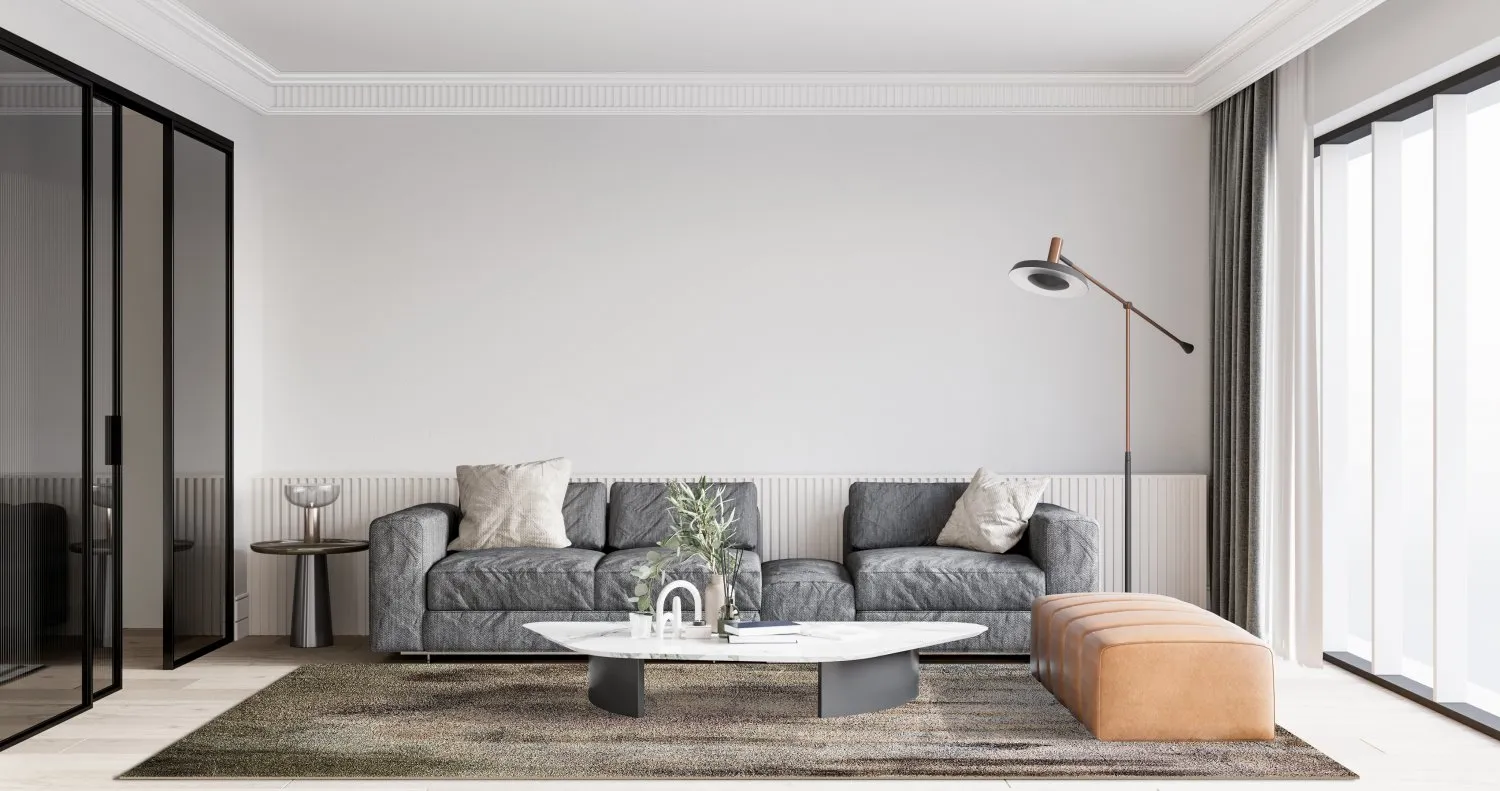 Tapete Wilton - Polia (cinza/marrom)