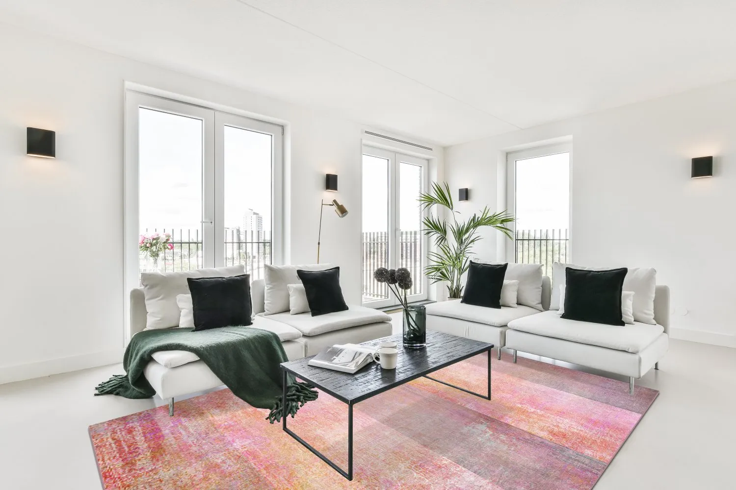 Tapete Wilton - Cicoria (rosa/roxo)