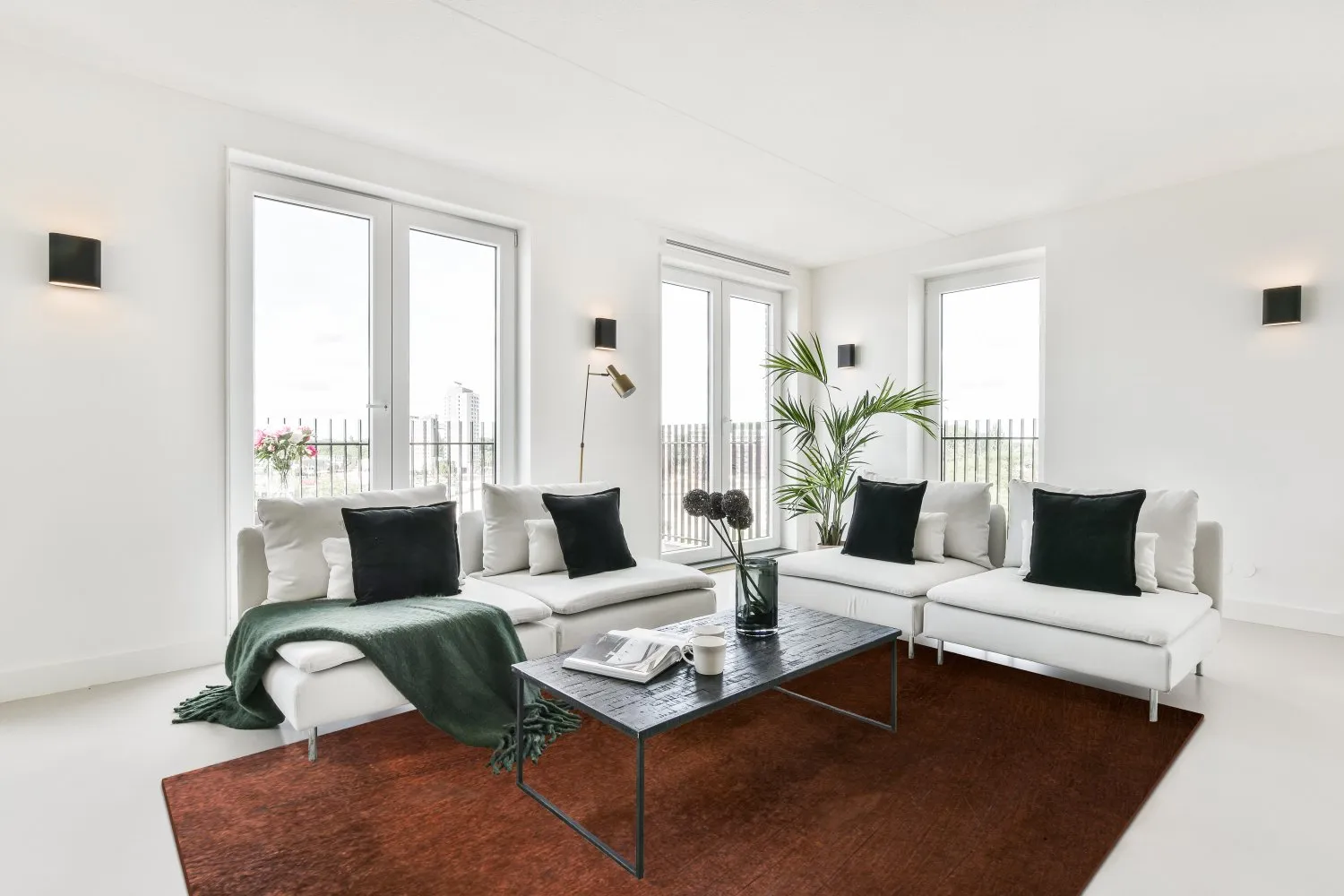 Tapete Wilton - Bovera (marrom/vermelho)