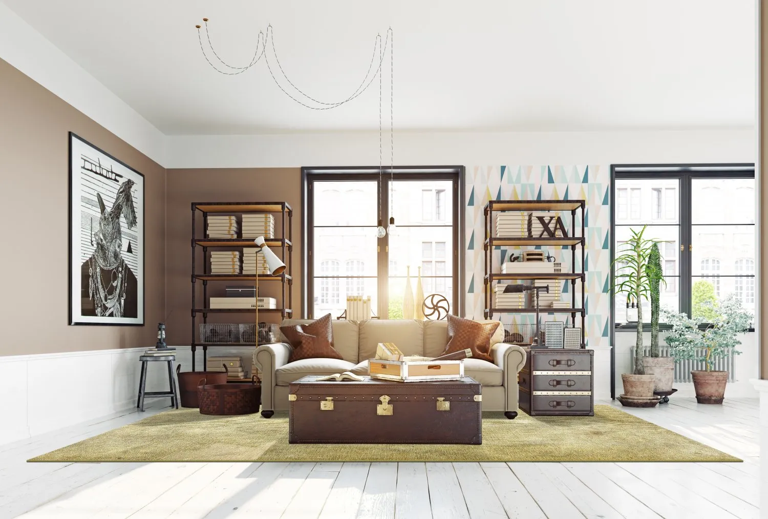 Tapete Wilton - Chodos (dourado)