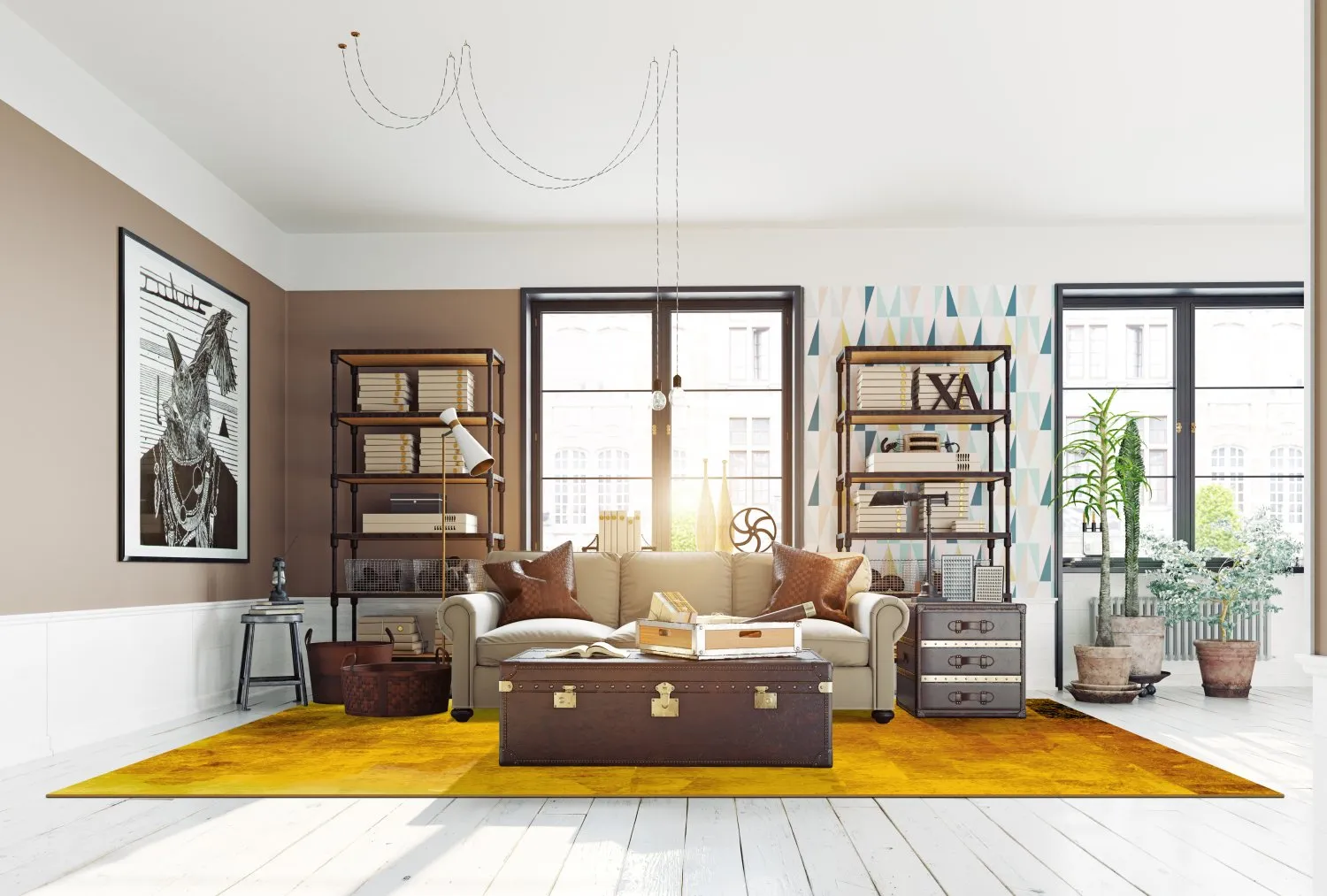 Tapete Wilton - Benali (dourado)