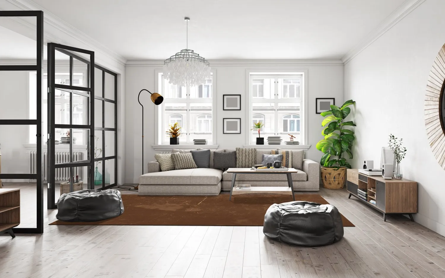 Tapete Wilton - Zahora (marrom)