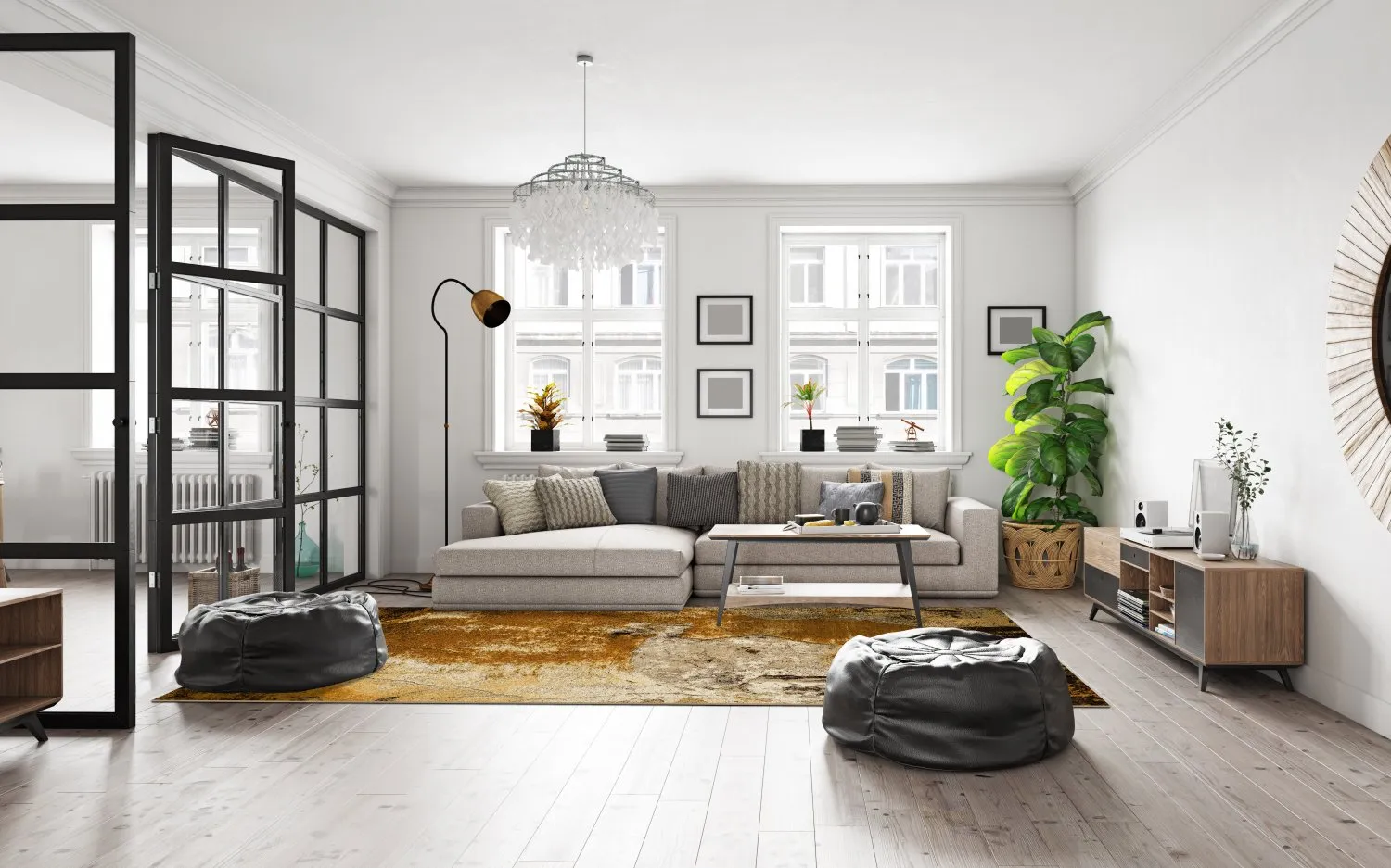 Tapete Wilton - Olivera (marrom)