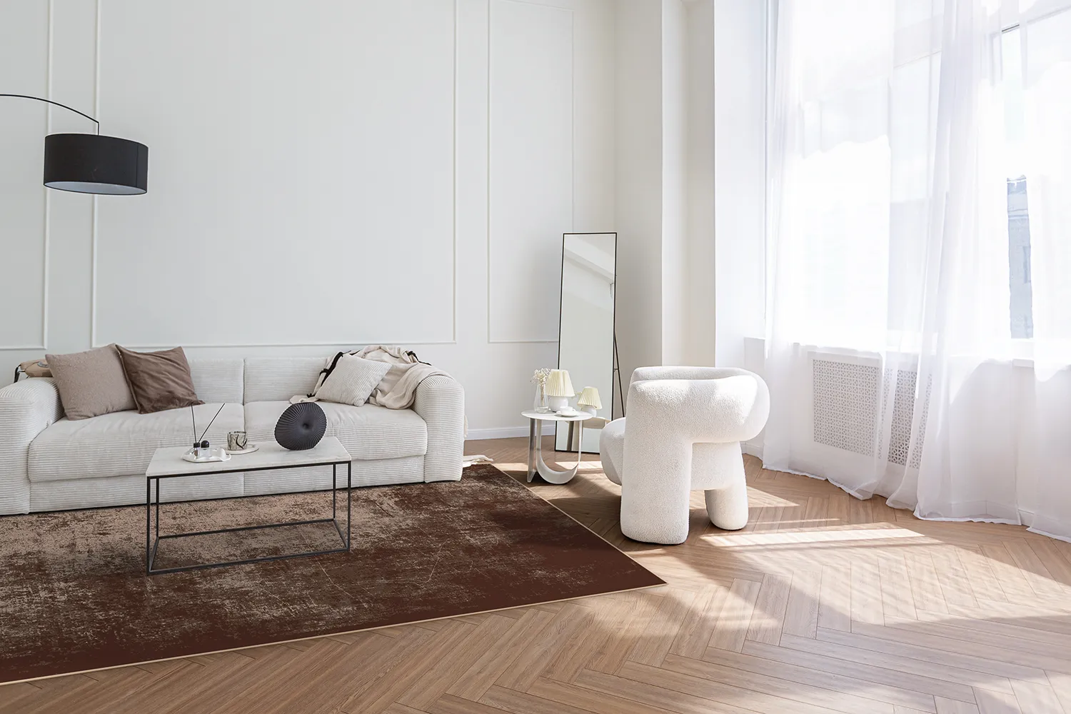 Wiltonmatta - Lynton (mörkbrun)