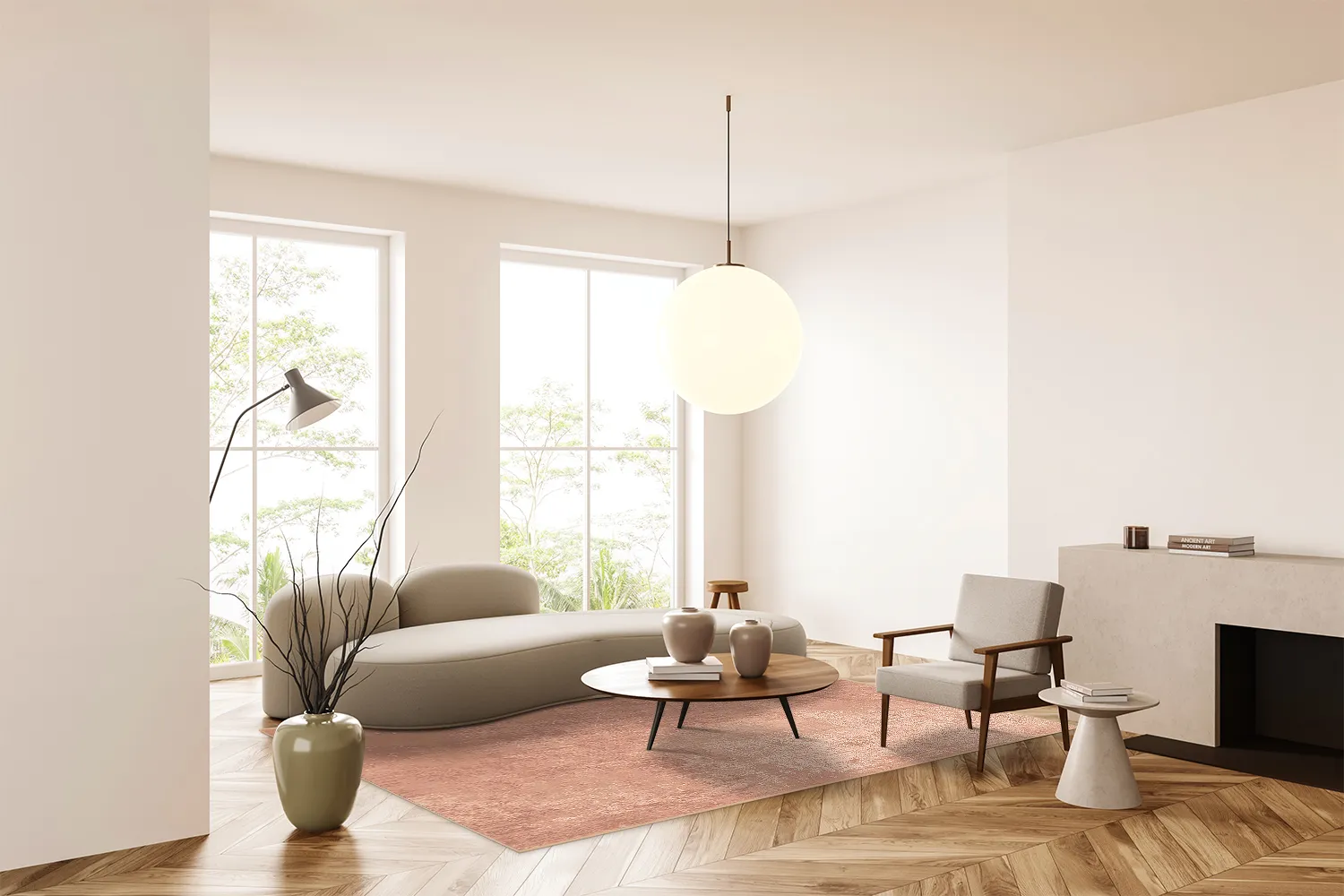 Tapete Wilton - Lynton (rosa)