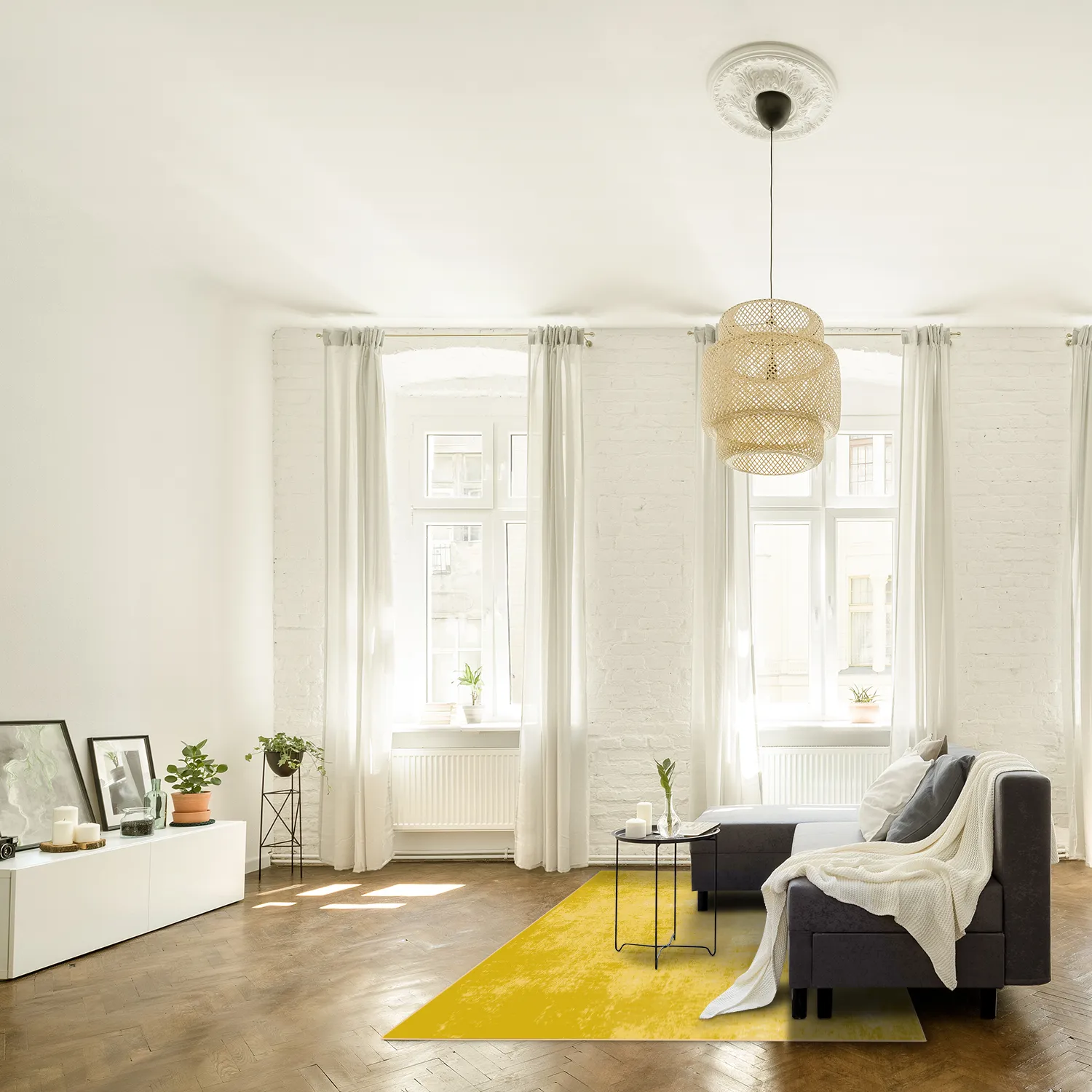 Tapete Wilton - Lynton (amarelo)