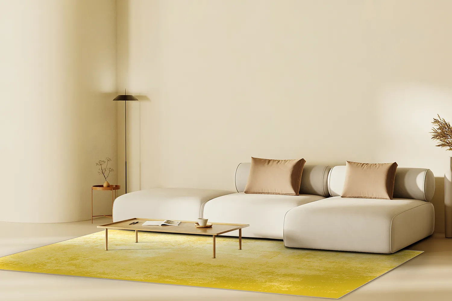 Tapete Wilton - Lynton (amarelo)