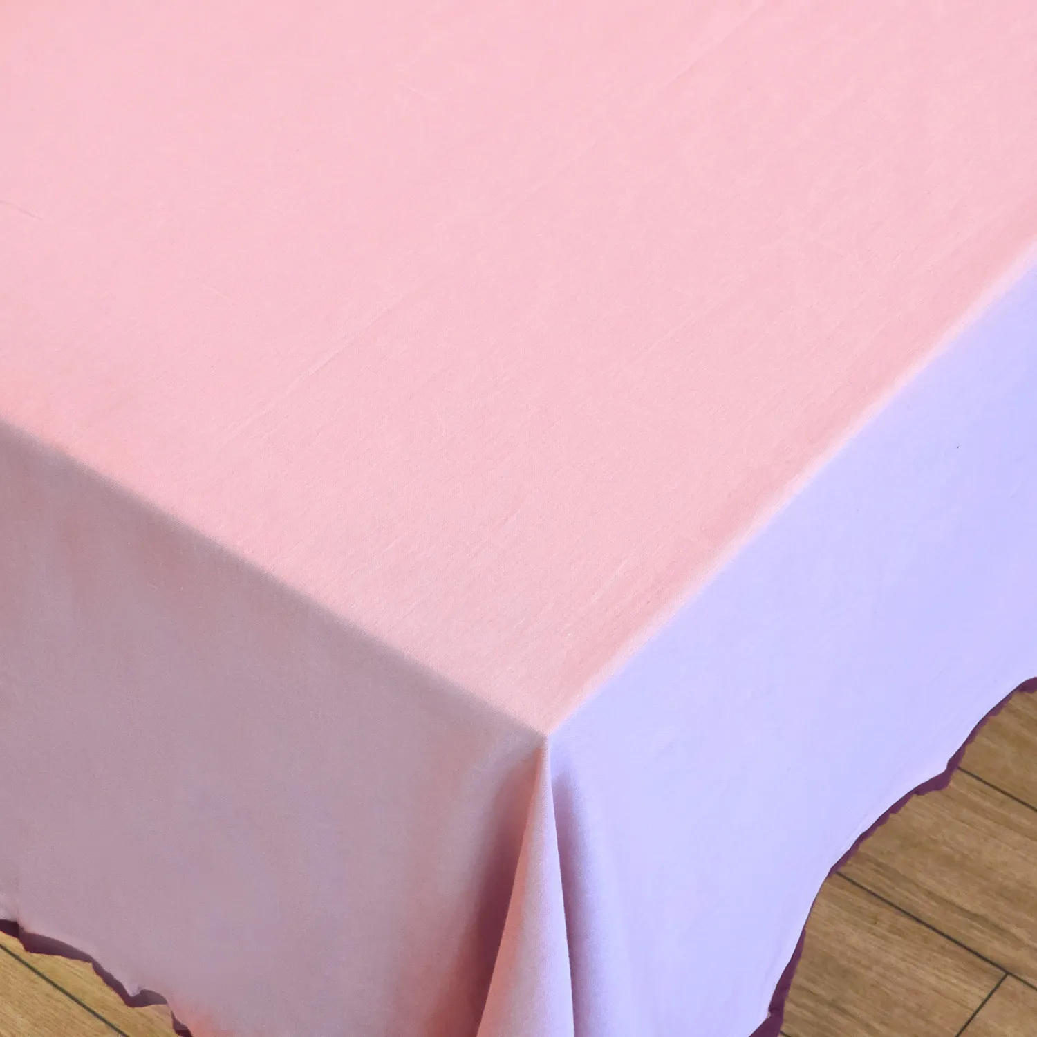 Toalha de mesa de algodão Yrsa (rosa)