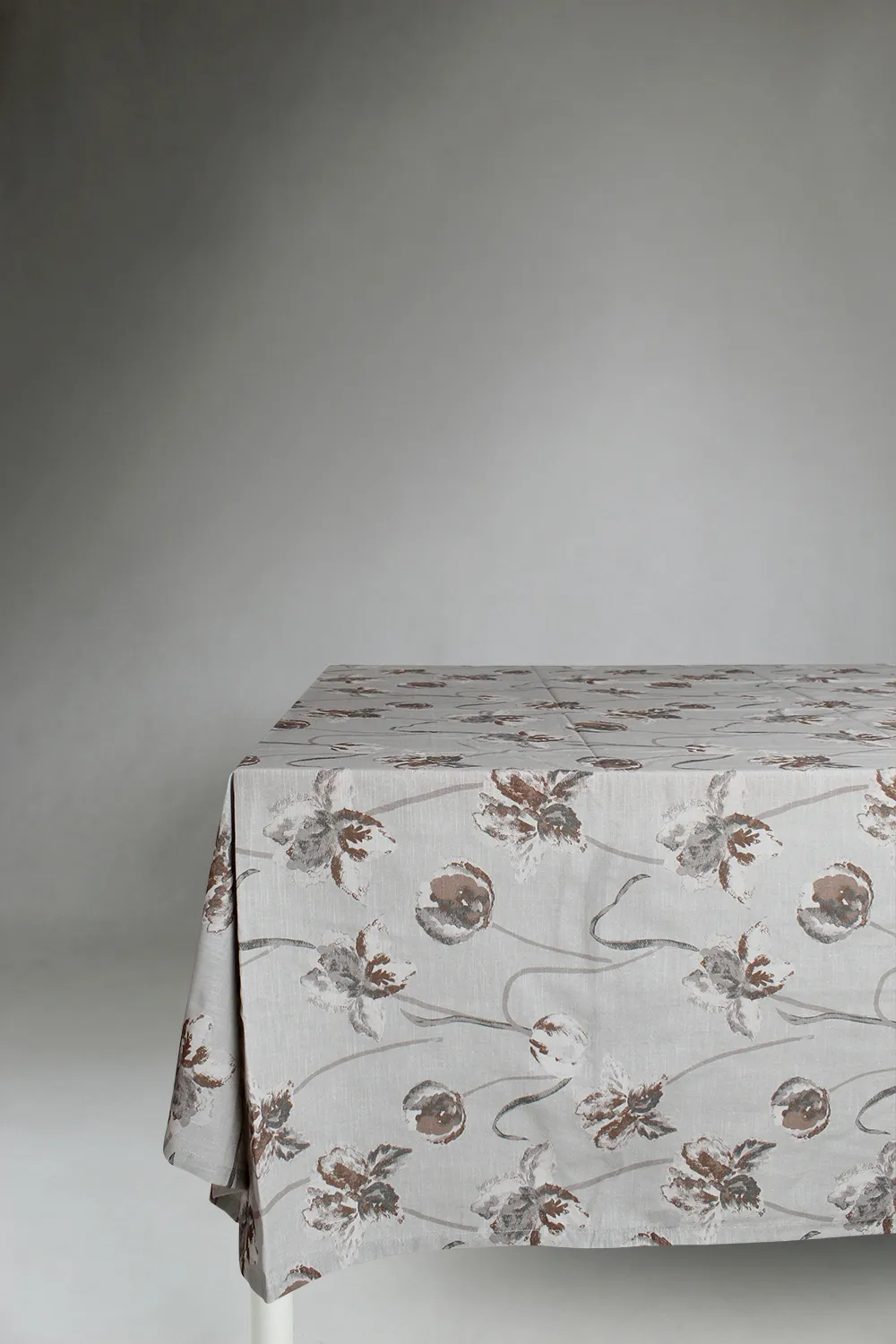 Toalha de mesa de algodão Alegria (bege)