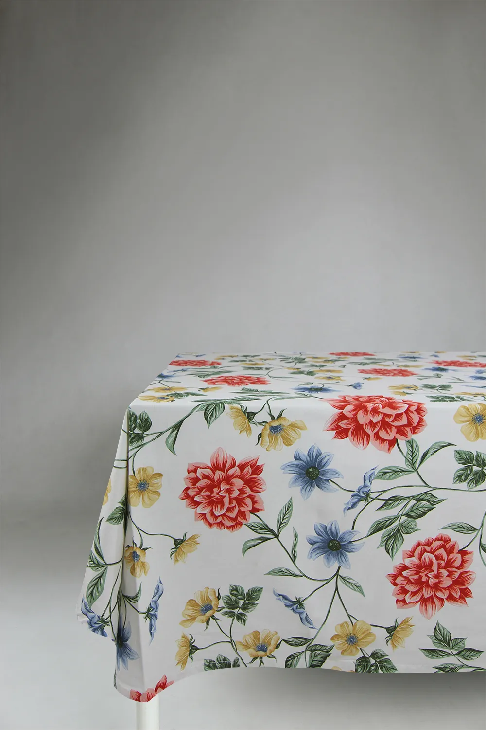 Toalha de mesa de algodão Dahlia (vermelho)