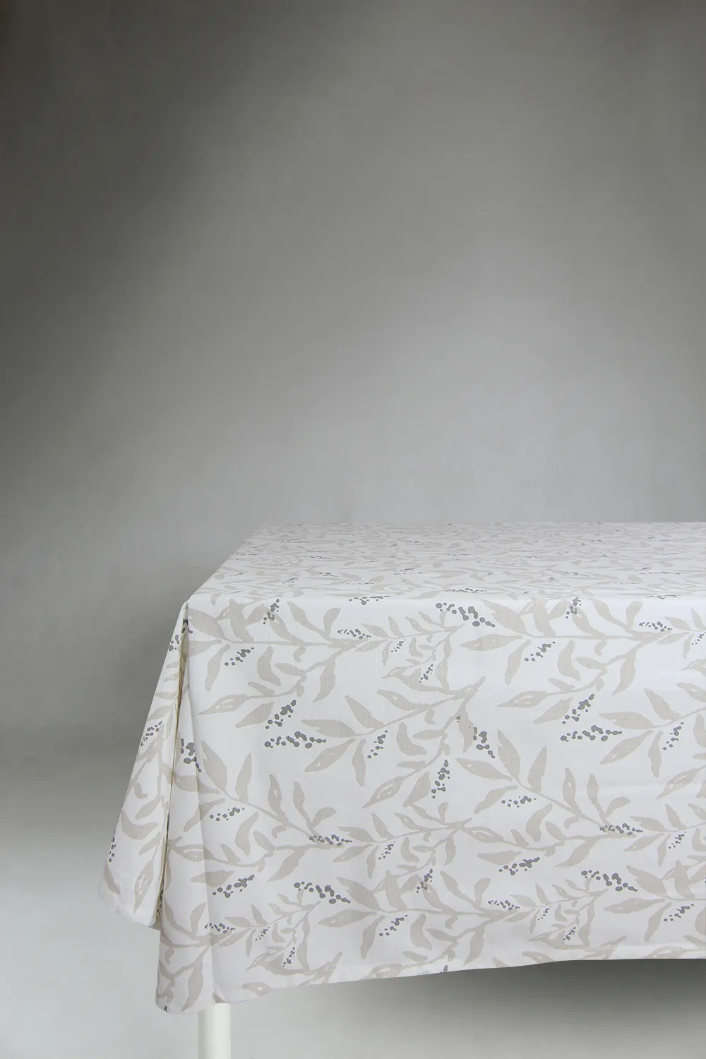 Toalha de mesa de algodão Katri (bege)