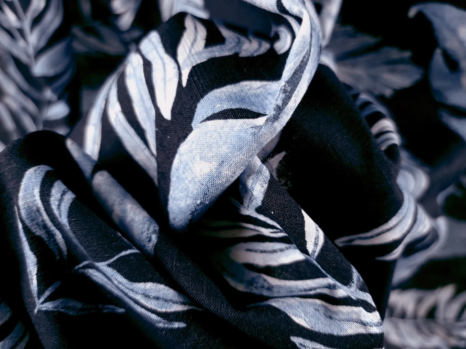 Toalha de mesa de algodão Lowe (azul)