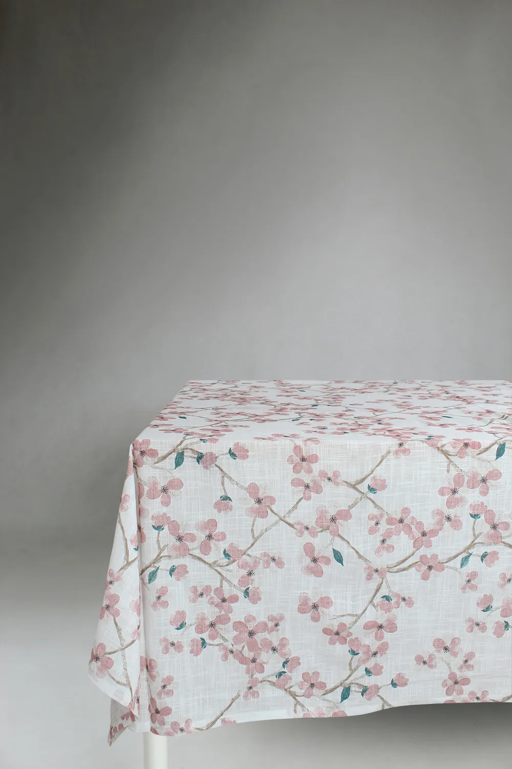 Toalha de mesa de algodão Pia-Li (rosa)