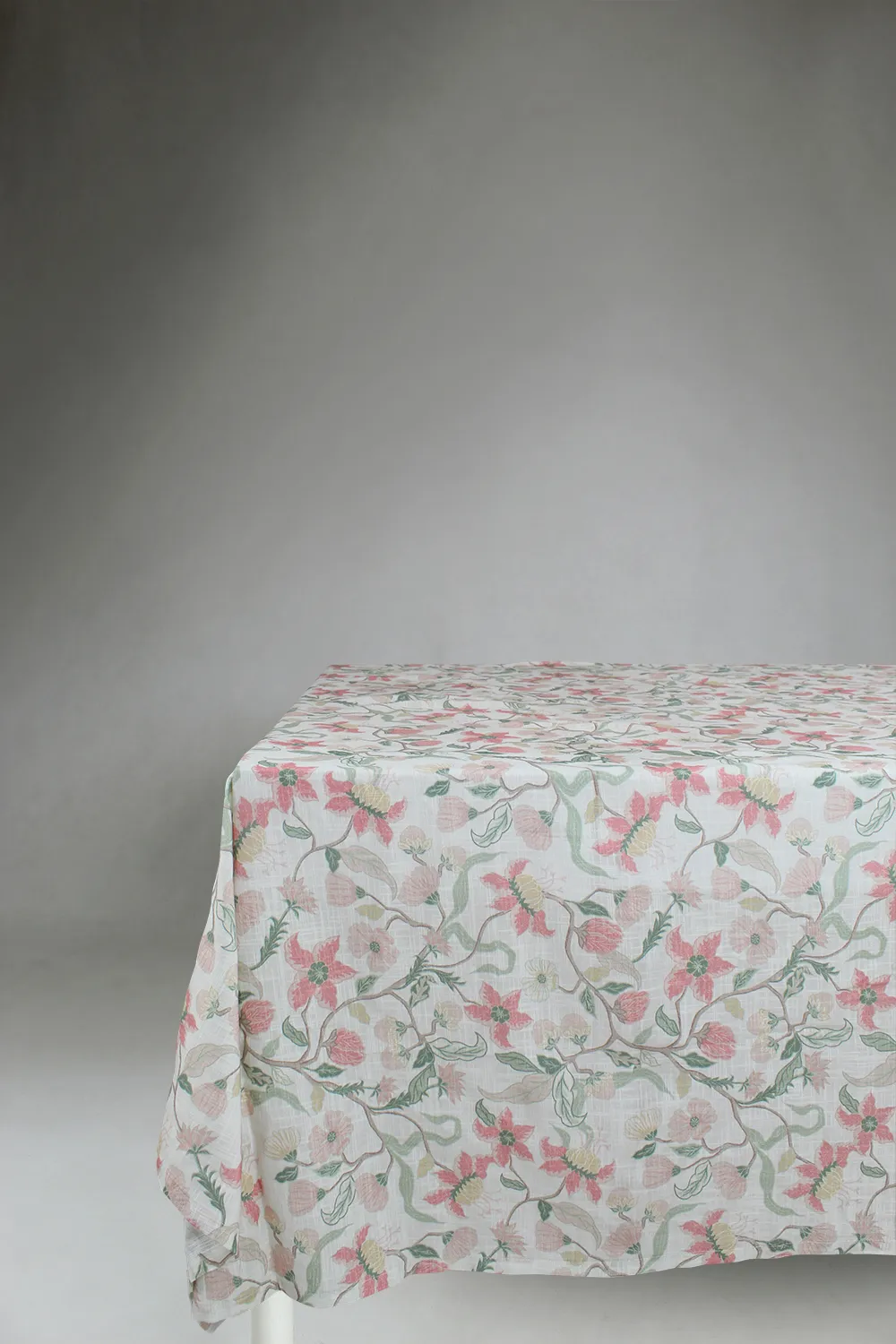 Toalha de mesa de algodão Sollan (rosa)