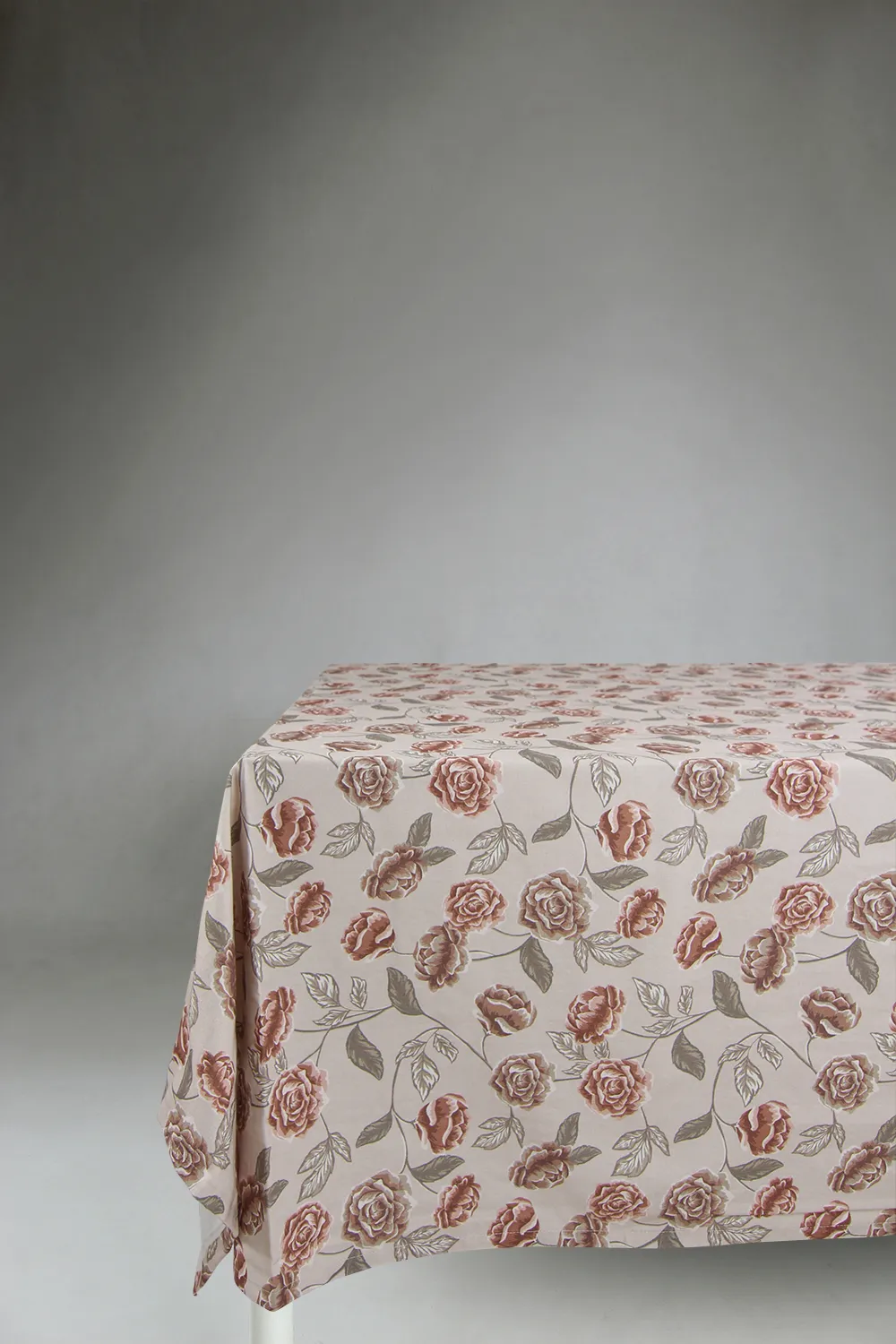Toalha de mesa de algodão Wreath (rosa)