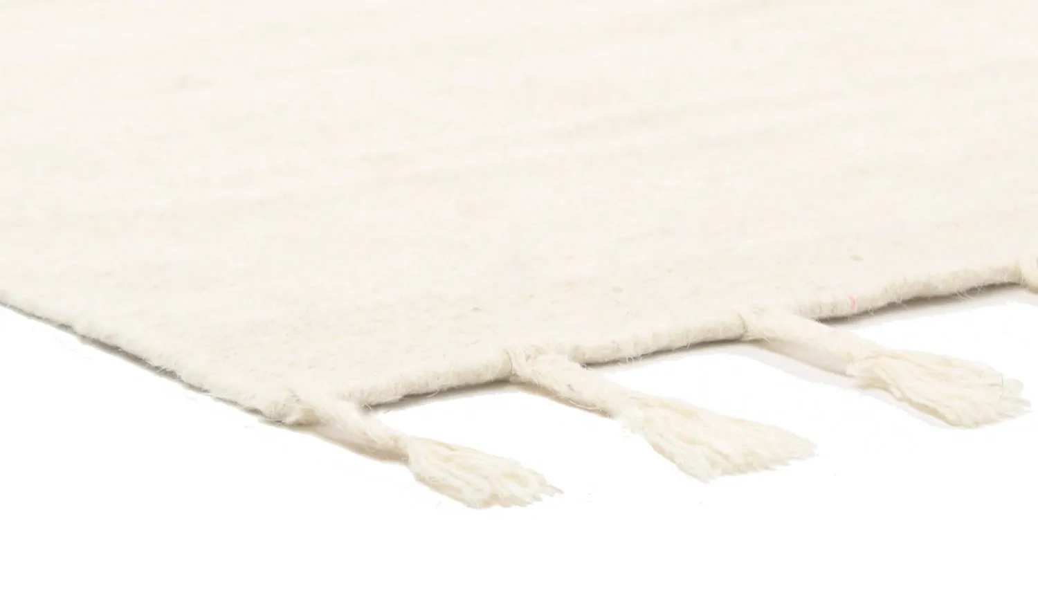 Tapete de lã - Malana (branco)