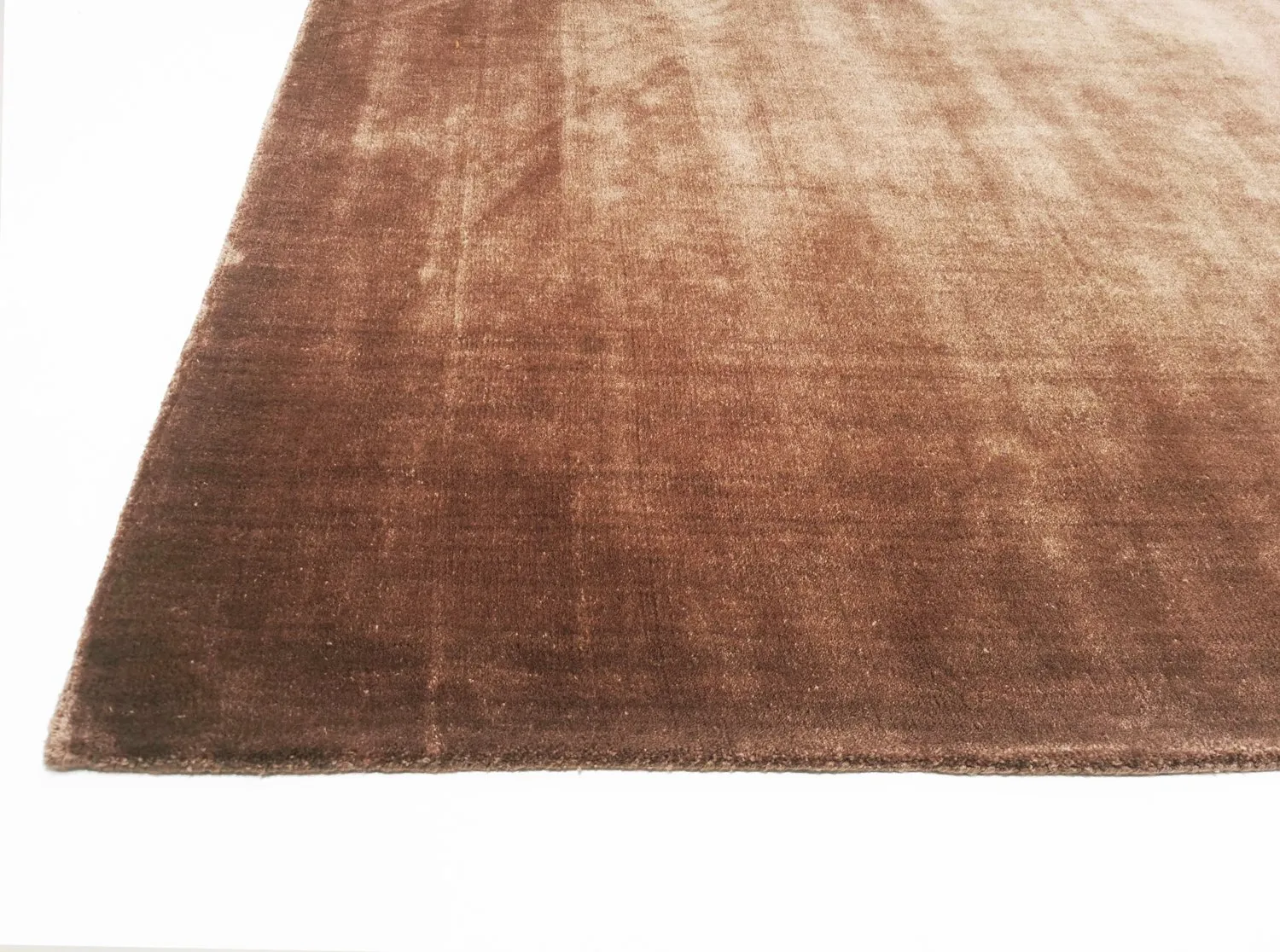 Recycled PET with viscose look (marrom)