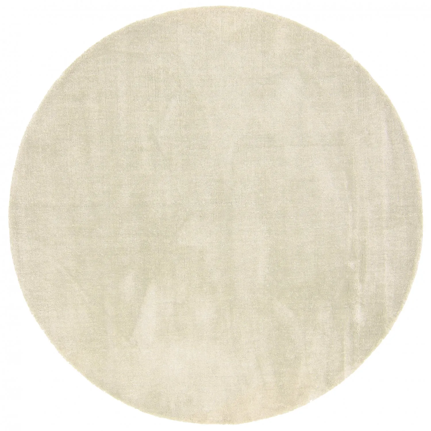 Tapete redondo - Recycled PET with viscose look (verde menta)