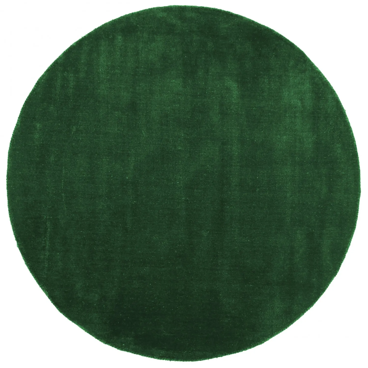 Tapete redondo - Recycled PET with viscose look (verde)