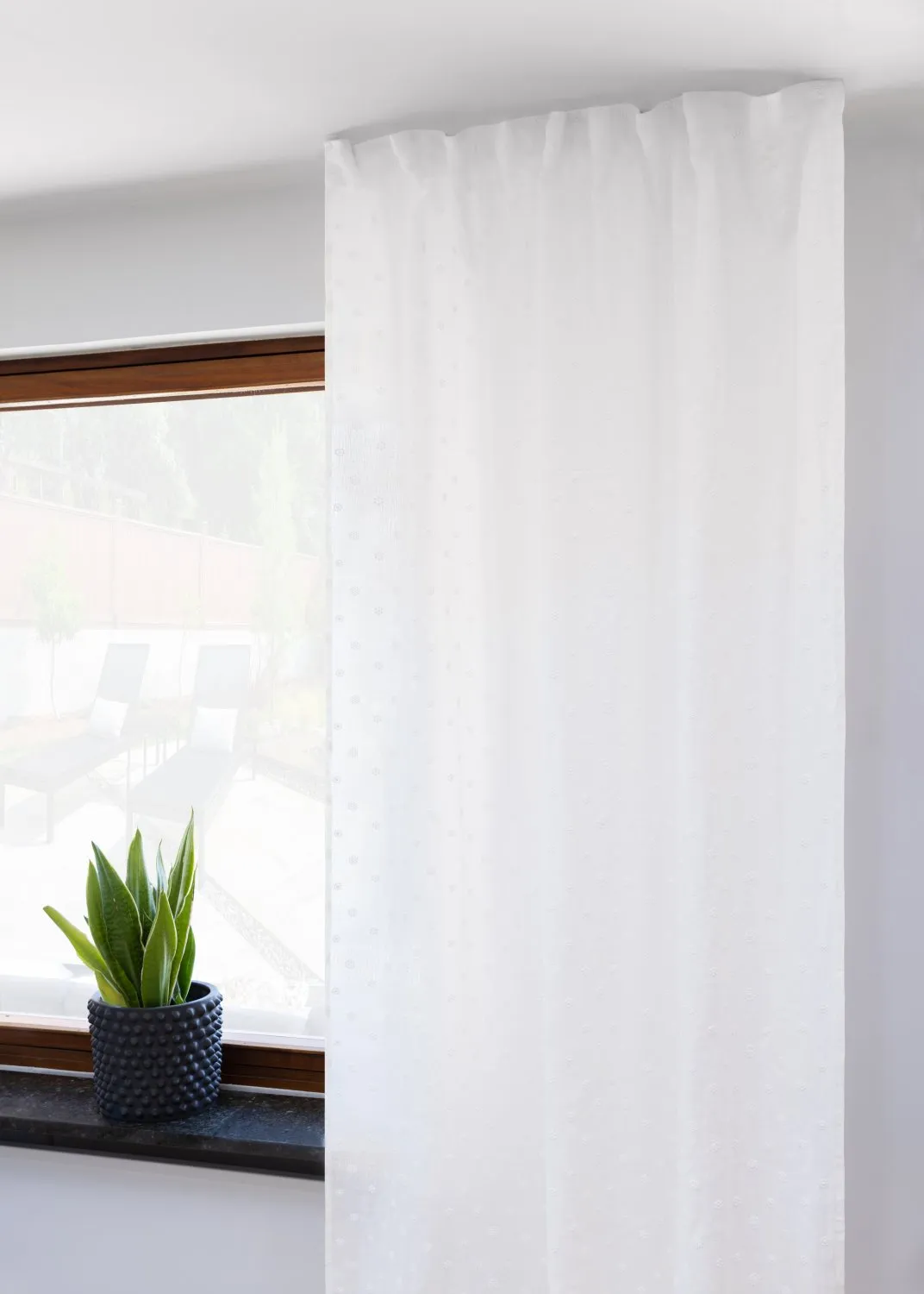 Cortinas - Cortina de linho Elsa (branco)