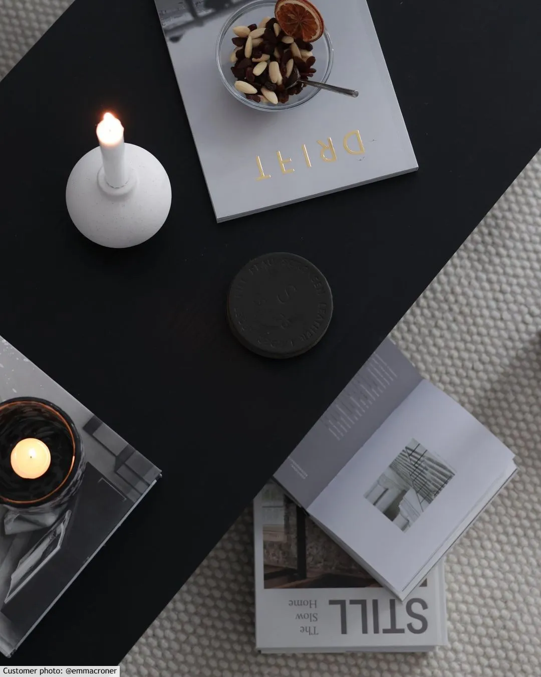 Tapete de lã - Coastal (branco)