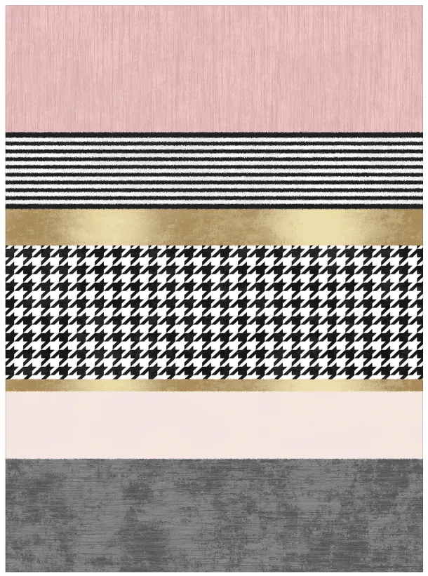 Tapete Wilton - Esme (rosa/multicolorido)