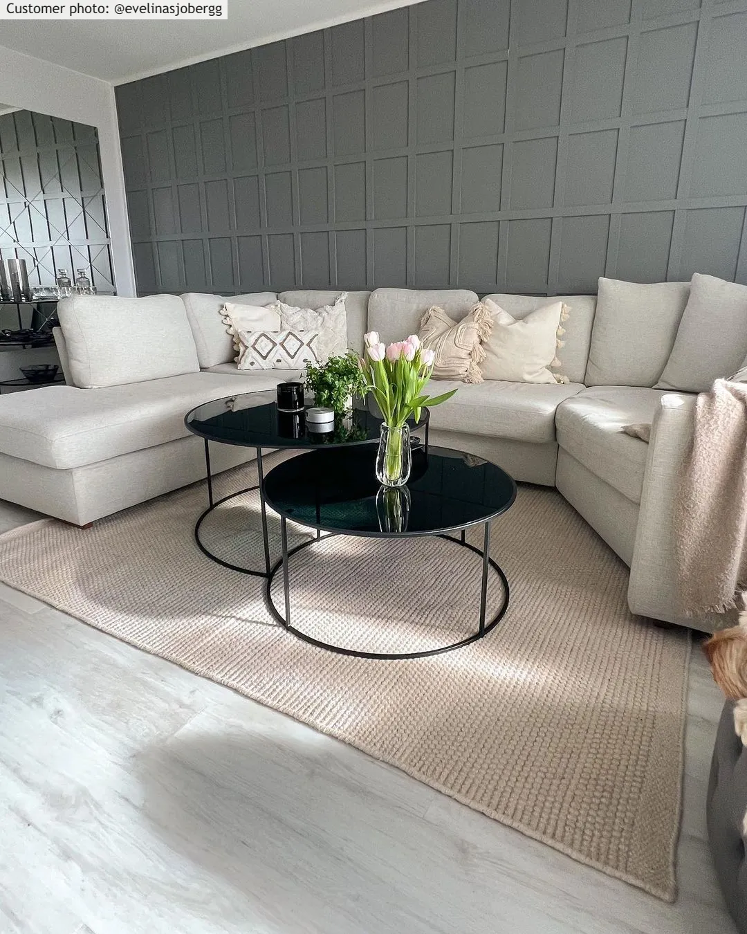 Tapete de lã - Coastal (creme)