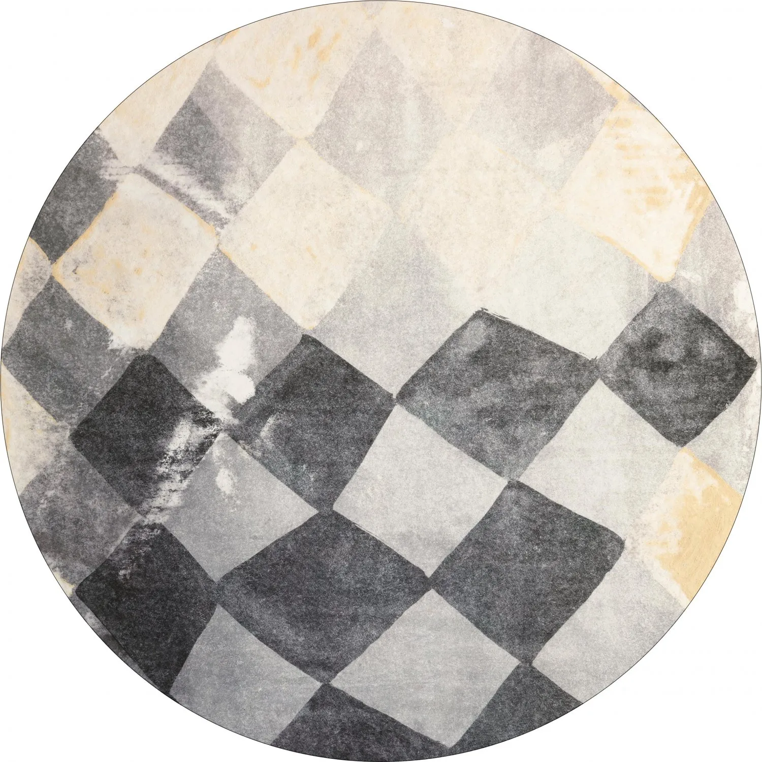 Tapete redondo - Daire (multicolorido)