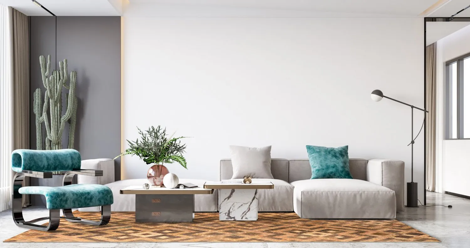 Tapete Wilton - Lamego (bege/marrom)