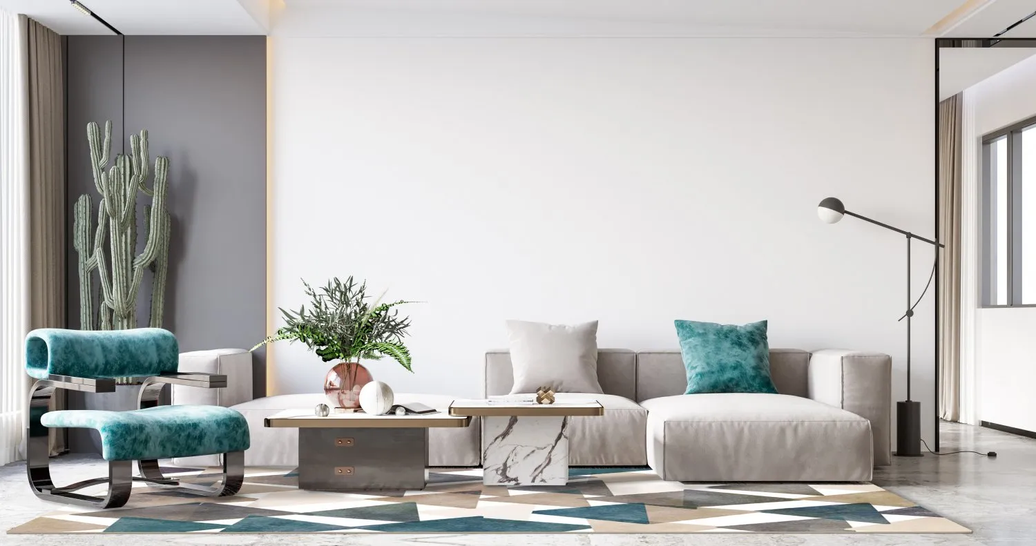 Tapete Wilton - Branco (multicolorido)