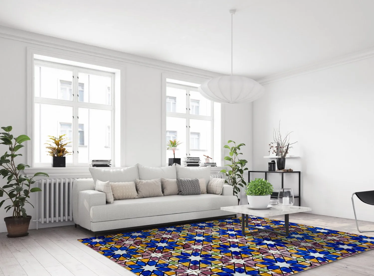 Tapete Wilton - Rei (multicolorido)