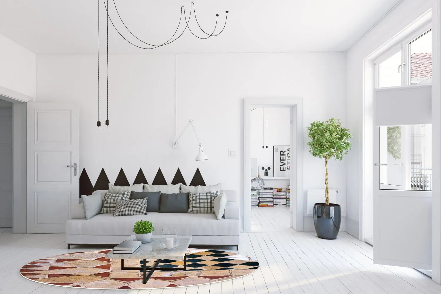 Tapete redondo - Cinto (multicolorido)