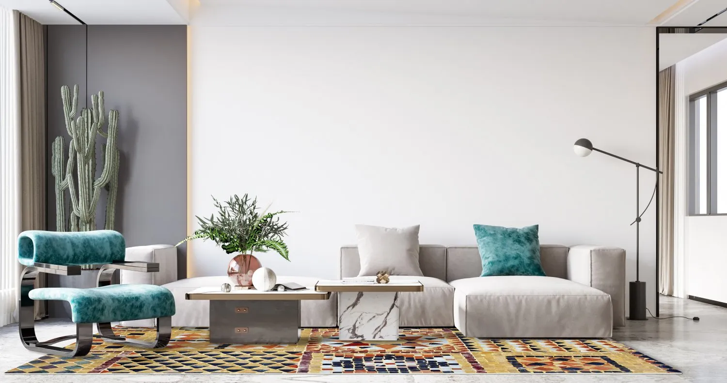 Tapete Wilton - Bosa (multicolorido)