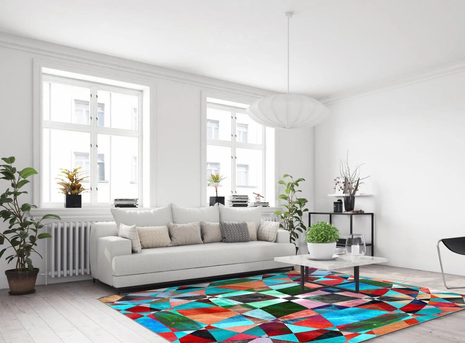 Tapete Wilton - Piana (multicolorido)