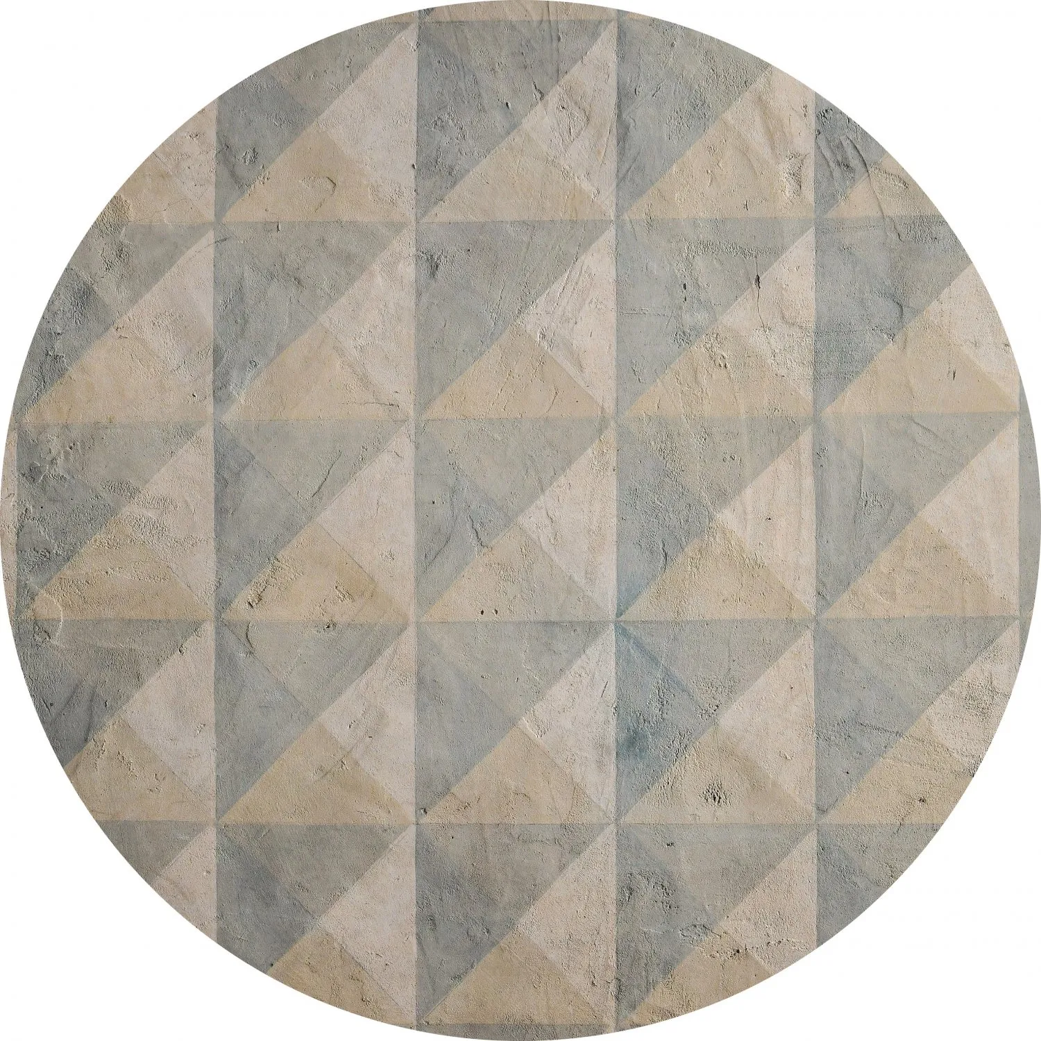 Tapete redondo - Manso (multicolorido)