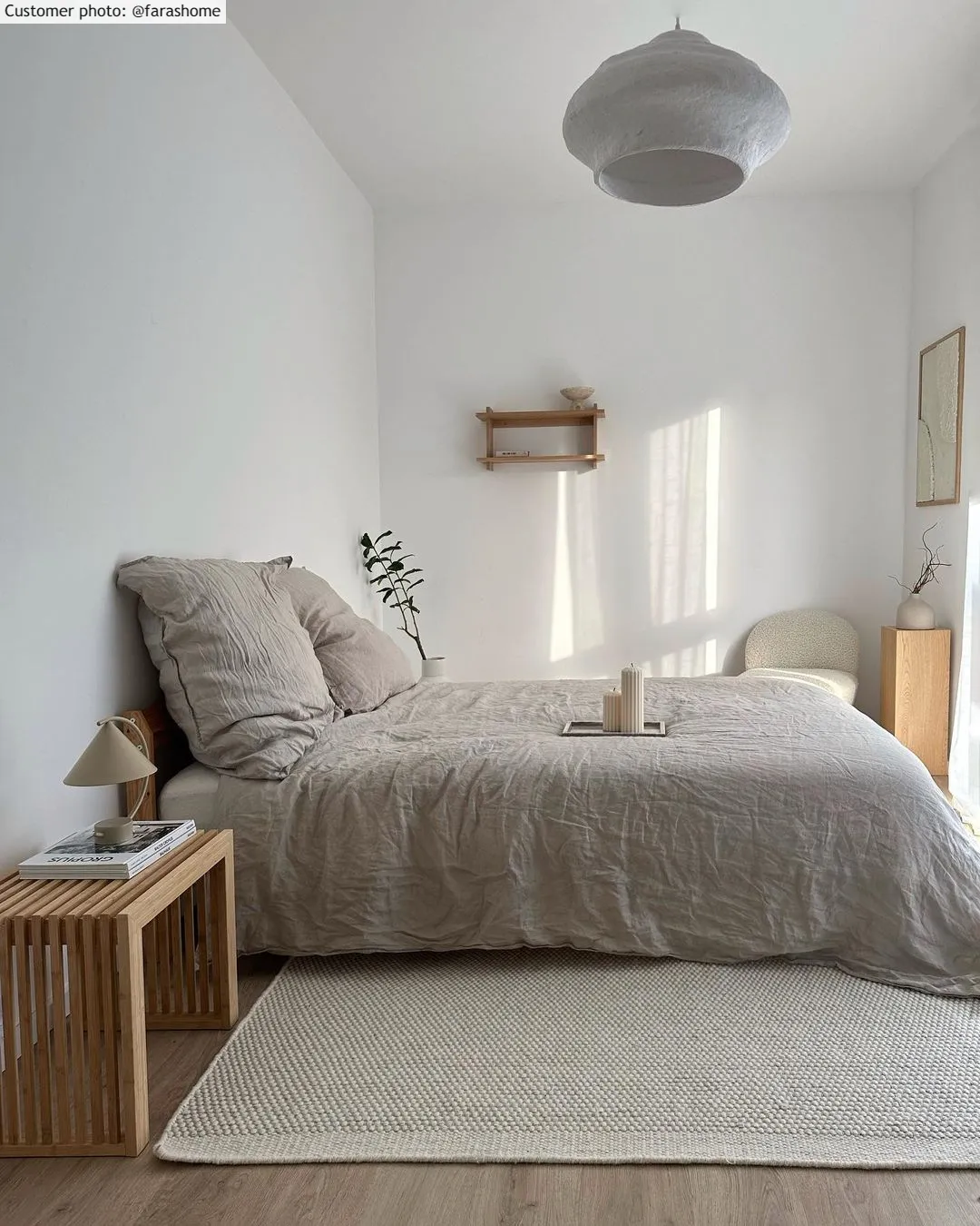 Tapete de lã - Coastal (creme)