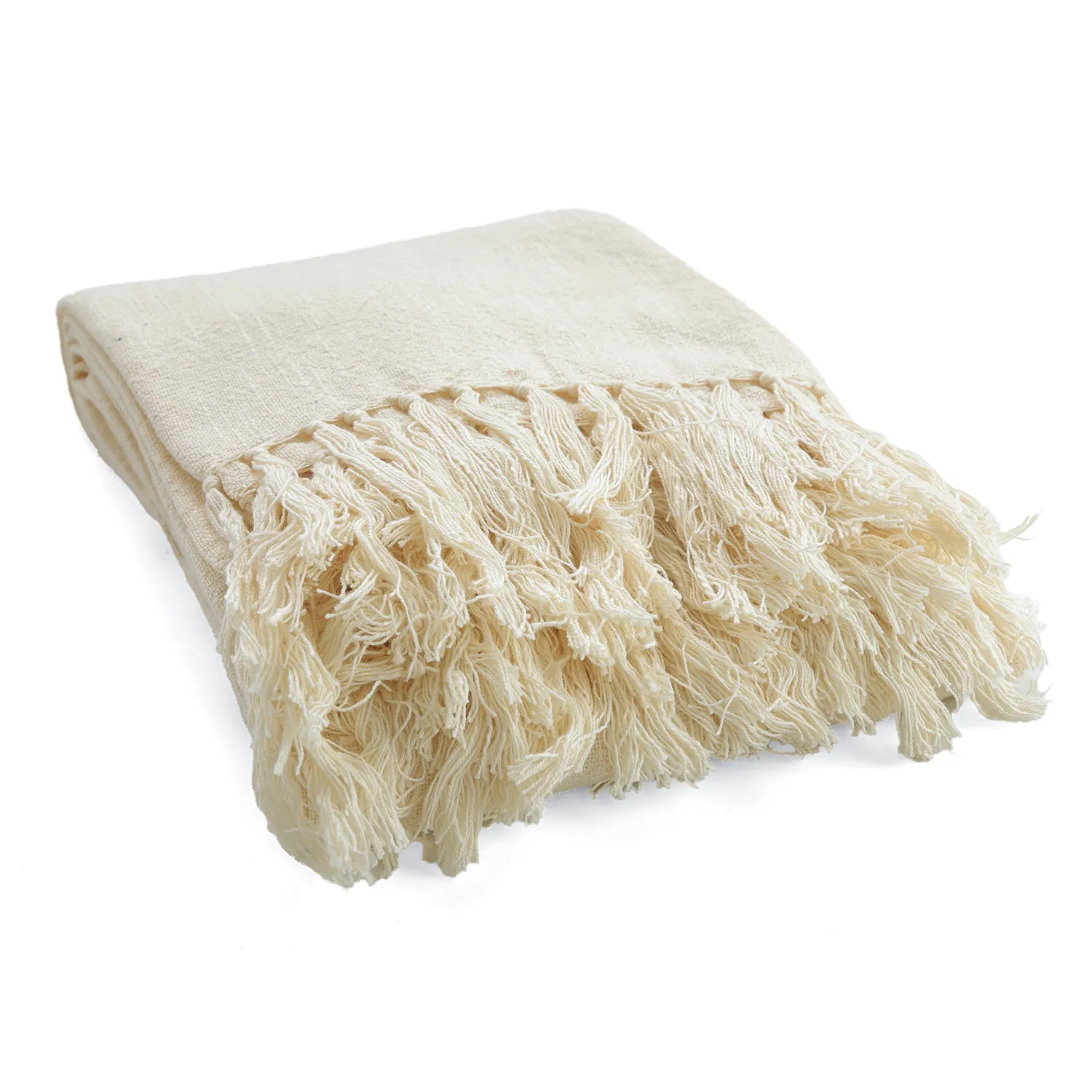 Cobertores - Veya cotton throw (creme)