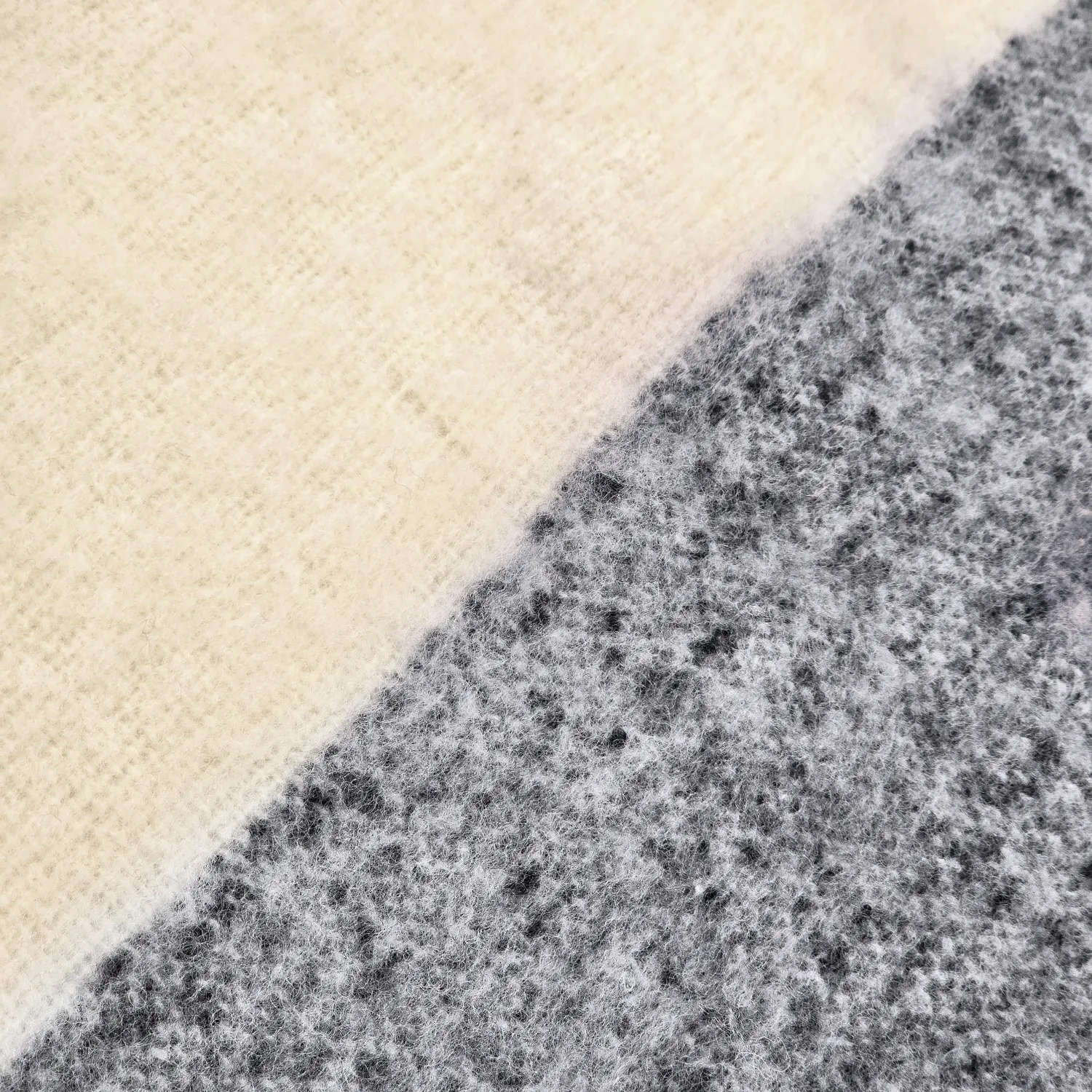 Mantas - Manta em mistura de lã - Beatriz Stripe (preto/branco)