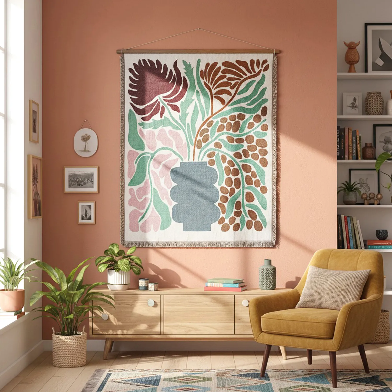 Cobertores - Bloom Tapestry Blanket (multi)