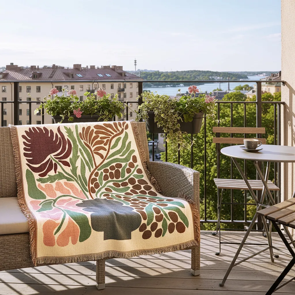 Cobertores - Bloom Tapestry Blanket (multi)